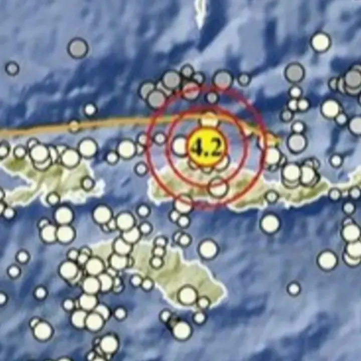 Gempa M 4,2 Guncang Timur Laut Ruteng Manggarai NTT, Kedalaman Dangkal 5 Km