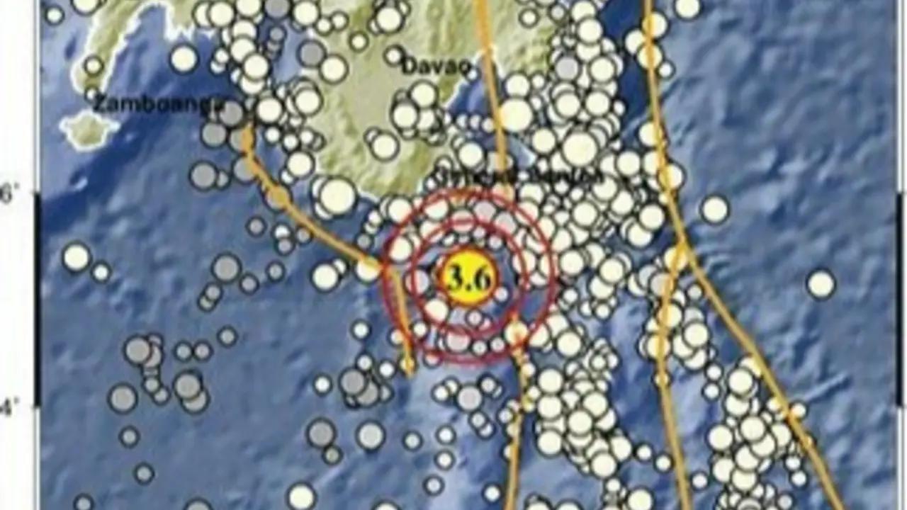 Gempa Mag:3.6 (178 km TimurLaut TAHUNA-KEP.SANGIHE-SULUT)