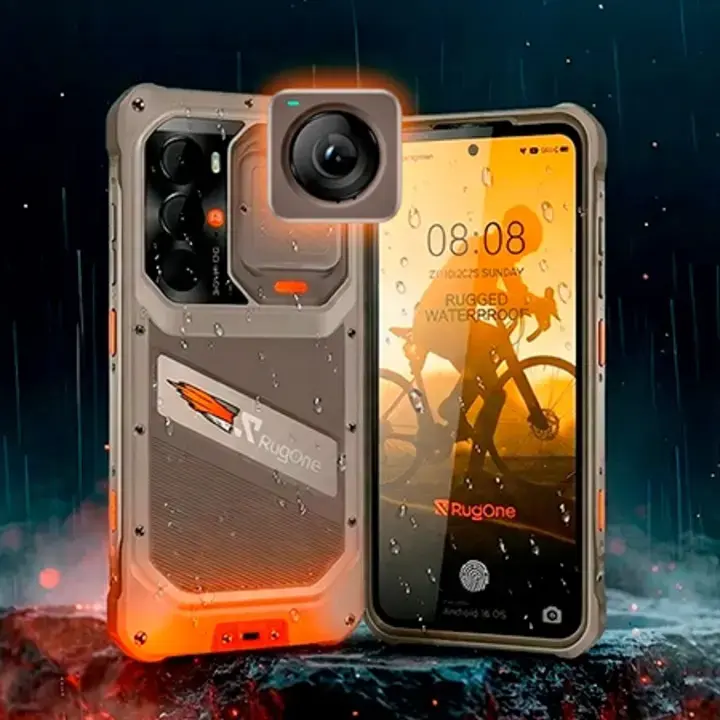 RugOne Xsnap 7 Pro Hadir dengan Kamera Aksi yang Dapat Dilepas Pasang