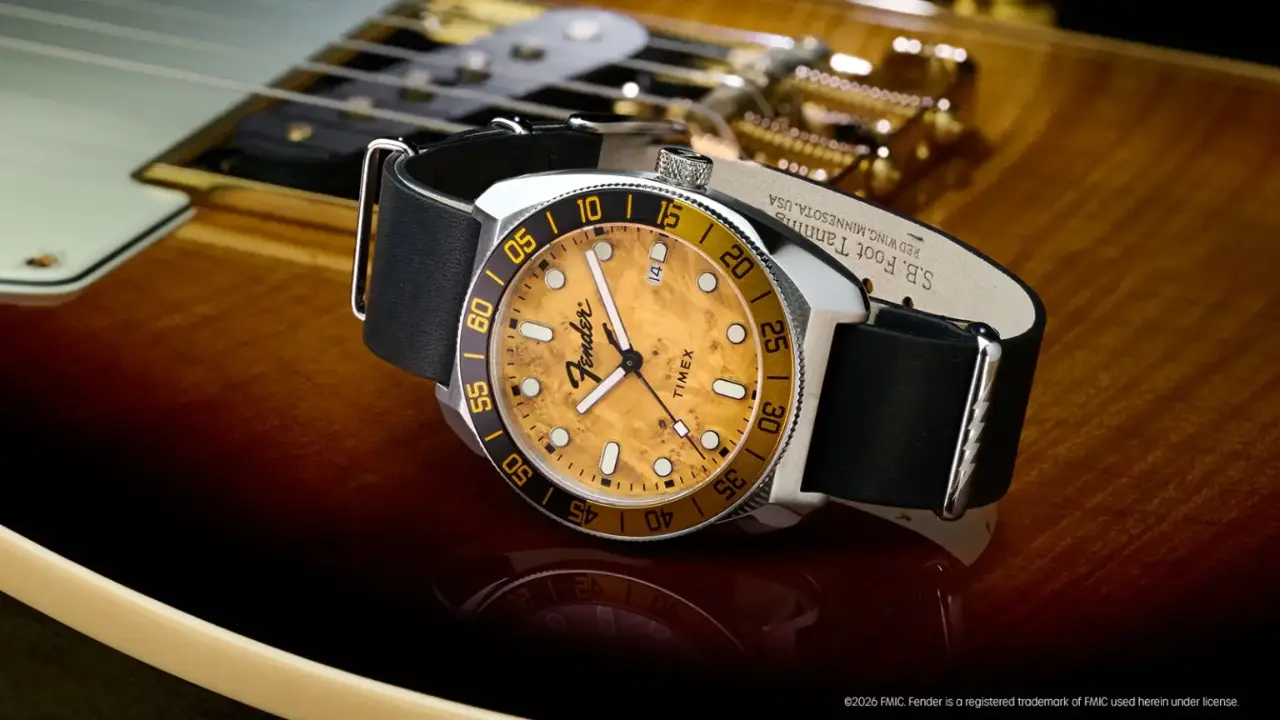 Timex Luncurkan Jam Tangan Otomatis Kolaborasi Fender, Terinspirasi dari Gitar Telecaster Legendaris
