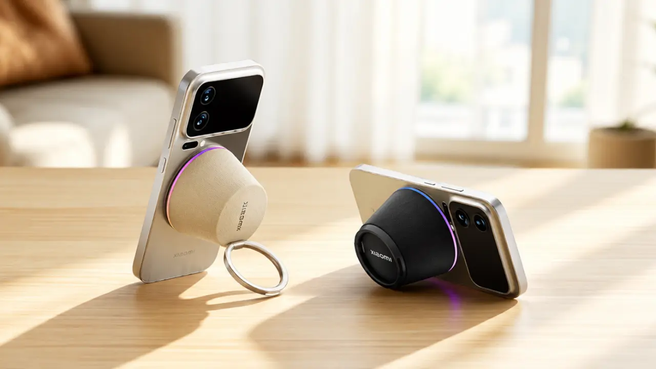 Xiaomi Luncurkan Speaker Bluetooth Magnetik dengan Fitur Stand HP dan Lampu RGB