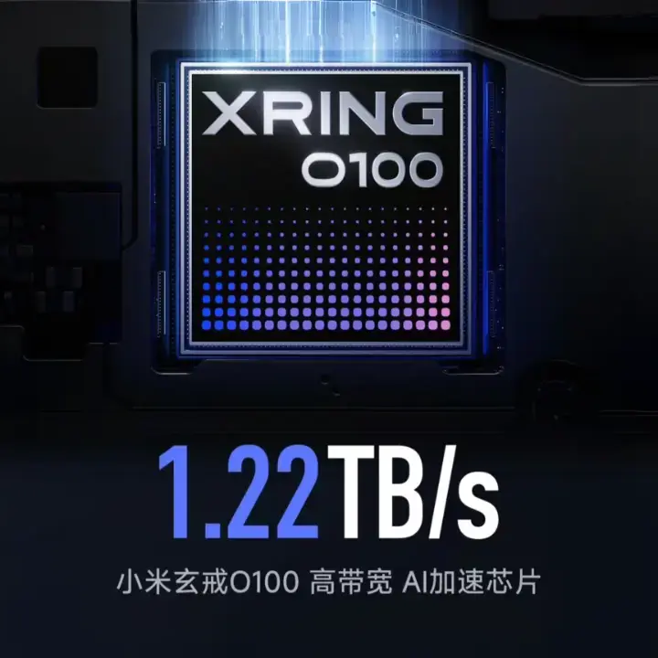 Xiaomi Perkenalkan Xring O100, Chip AI dengan Bandwidth 1,22TB/s dan Inferensi 330 Token per Detik