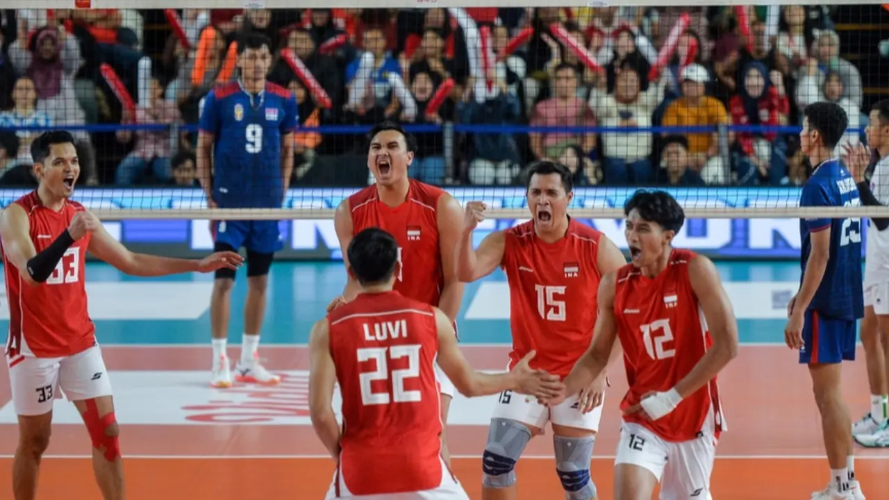 Pemain Timnas Voli Putra Indonesia