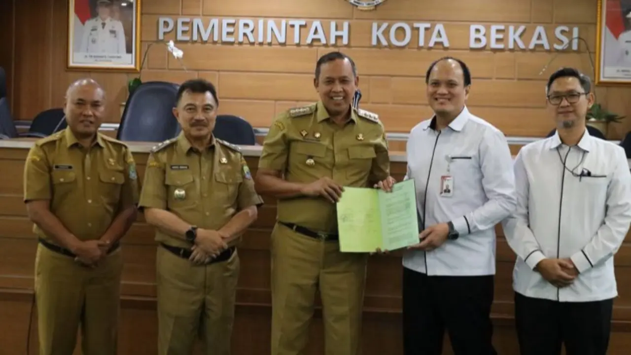 Pemkot Bekasi Terima Hibah 7 Bidang Tanah Rampasan KPK Senilai Rp3,65 Miliar