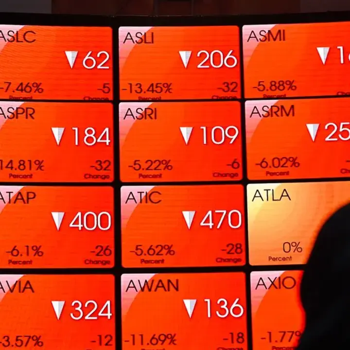 IHSG Melemah Tipis, Investor Asing Borong Saham ANTM dan BBRI