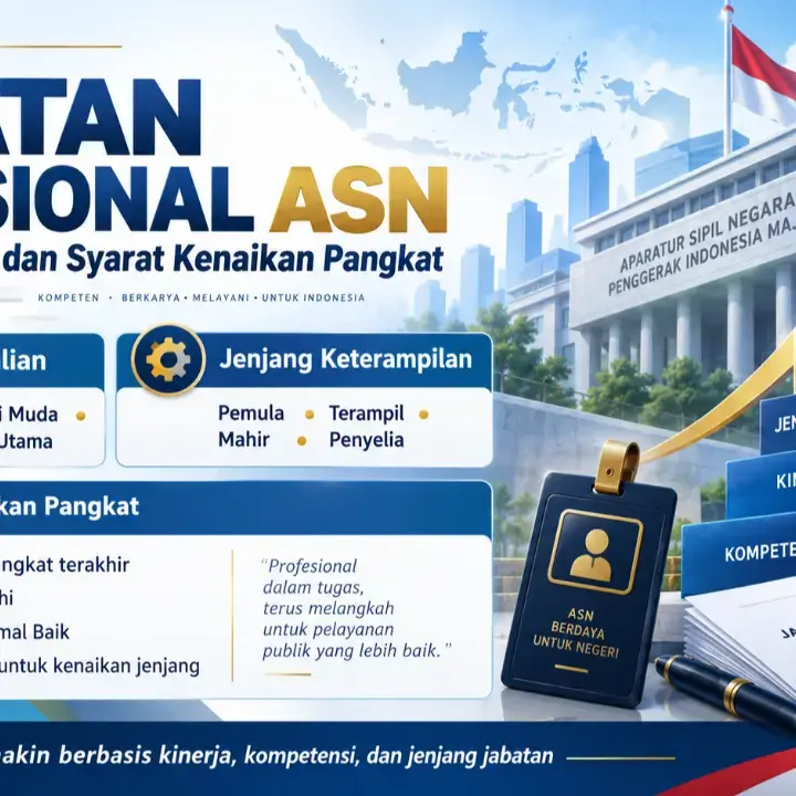Jabatan Fungsional ASN 2026: Jenjang, Angka Kredit, dan Syarat Kenaikan Pangkat