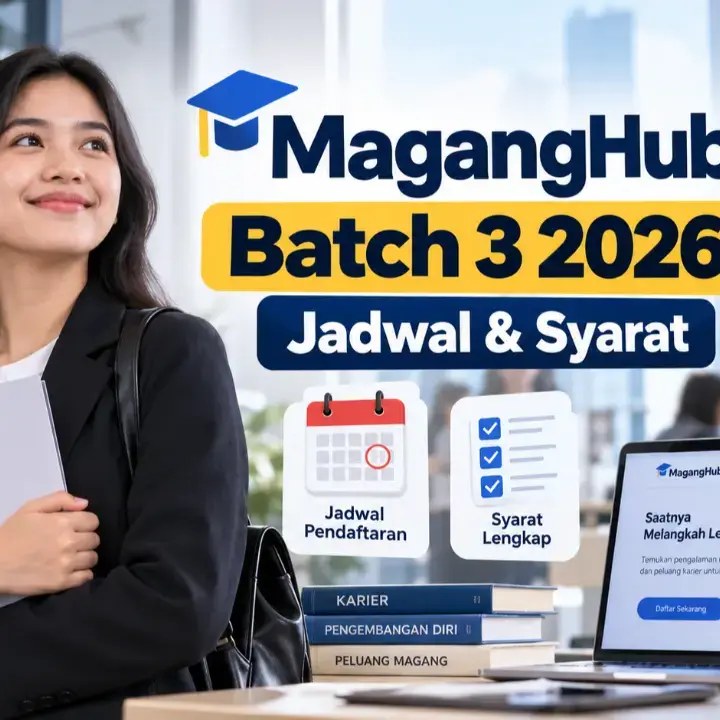 Jadwal dan Syarat MagangHub Batch 3 2026, Kapan Pendaftaran Dibuka?