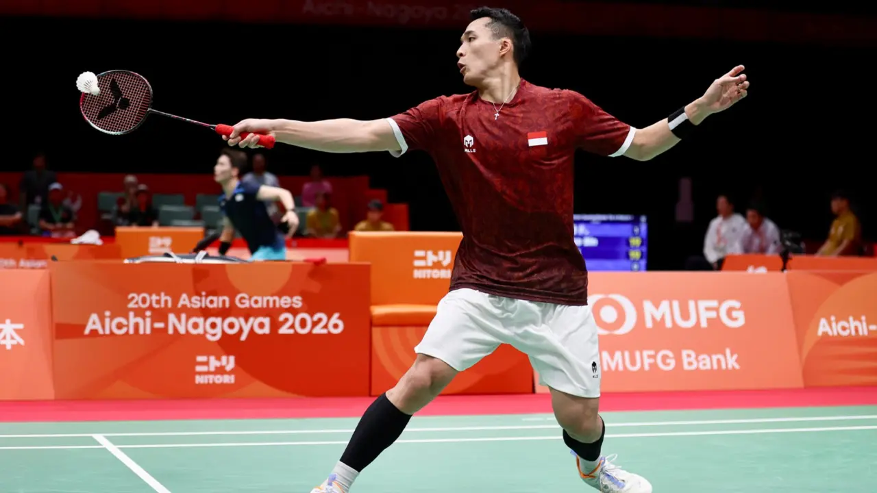 Jonatan Christie di Nomor Perseorangan Asian Games 2026