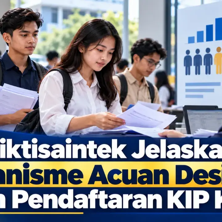 Kemdiktisaintek Jelaskan Mekanisme Acuan Desil dalam Pendaftaran KIP Kuliah