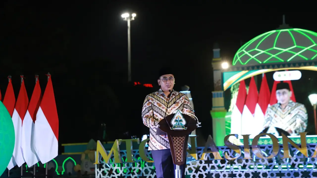 Ketua Panitia MTQ Nasional XXXI sekaligus Wakil Gubernur Jawa Tengah Taj Yasin Maimoen