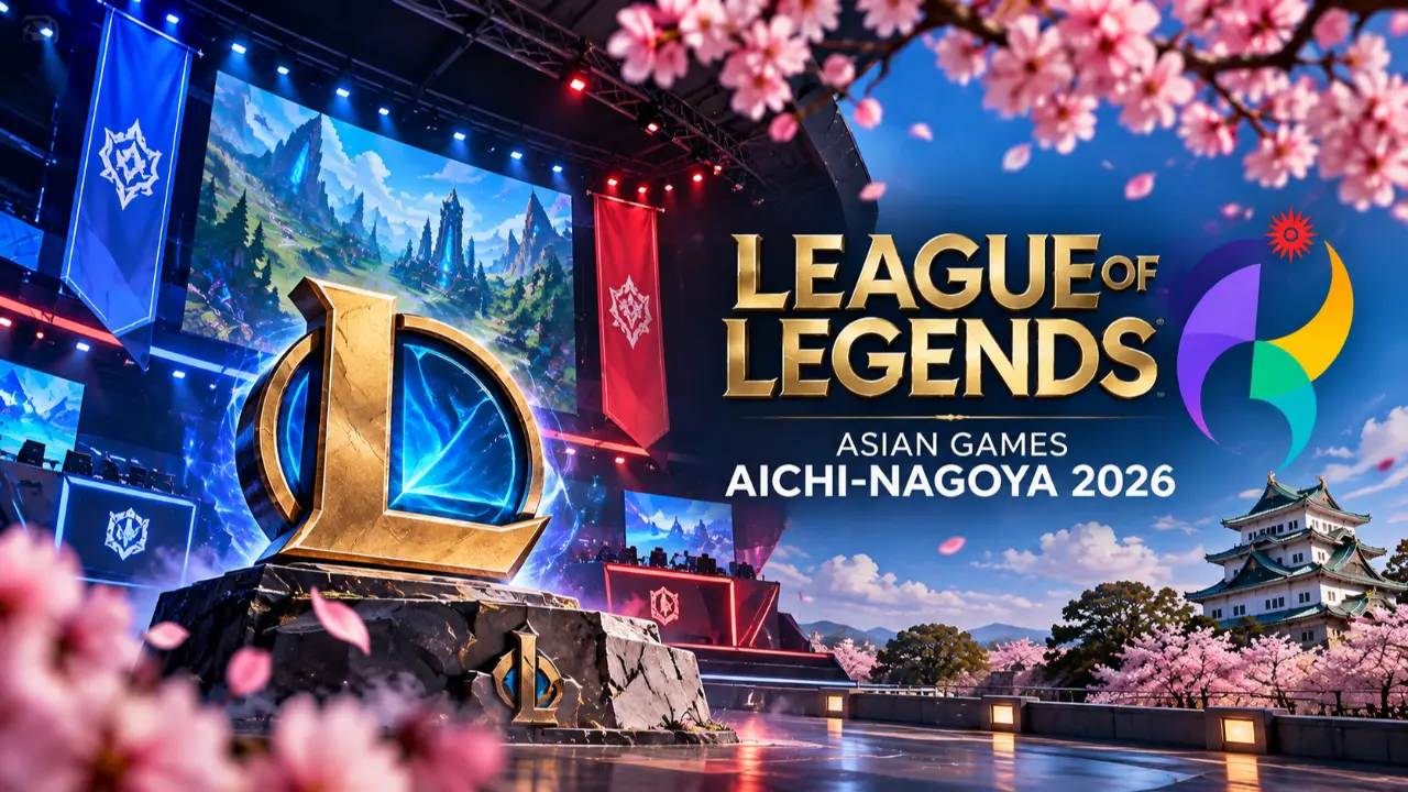 League of Legends di Asian Games 2026