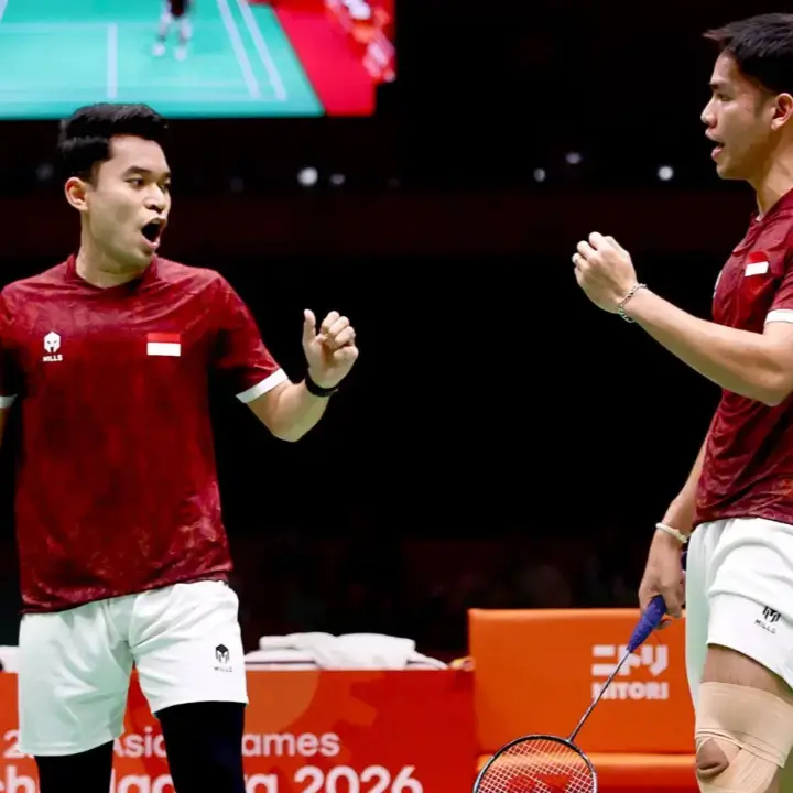 Leo/Daniel Raih Emas Ganda Putra Asian Games 2026, Usai Kalahkan Liang/Wang