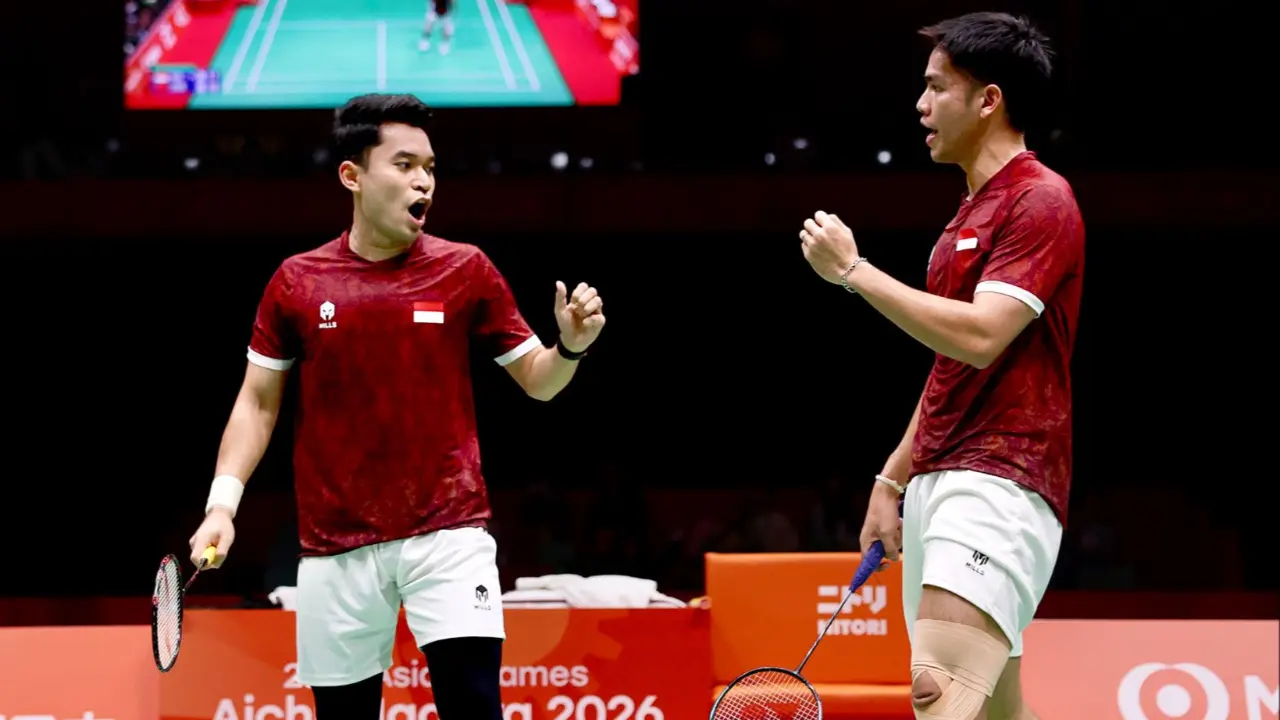 Leo/ Danie dapat emas di Asian Games 2026
