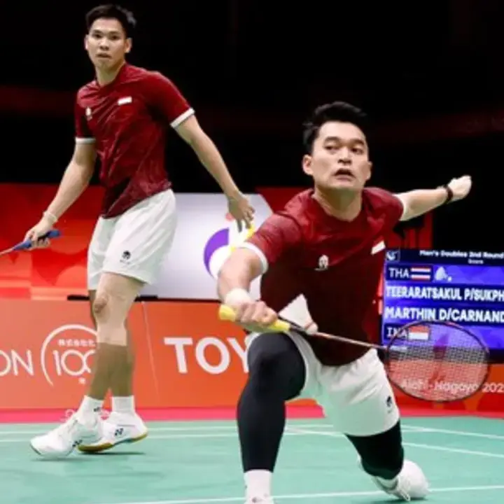 Leo/Daniel Menang Setelah Taklukkan Wwakil Thailand, Lolos ke Perempat Final Asian Games 2026