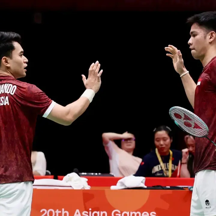 Leo/Daniel Bungkam China, Indonesia Samakan Skor 2-2 di Final Asian Games 2026