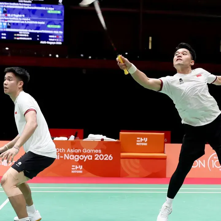 Reaksi Leo/Daniel Usai Pastikan Indonesia ke Final Asian Games 2026