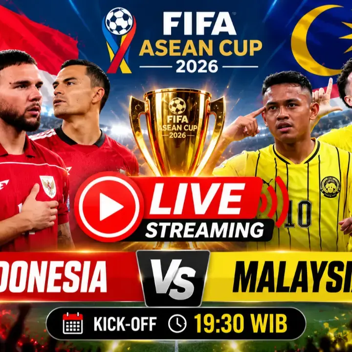 Link Live Streaming Timnas Indonesia vs Malaysia di FIFA ASEAN Cup 2026, Kick-off 19:30 WIB