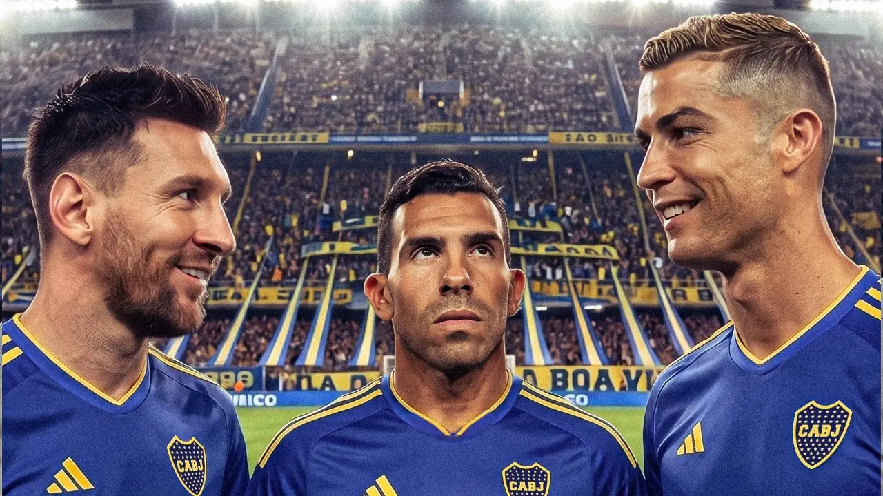 Lionel Messi Tevez Dan Ronaldo