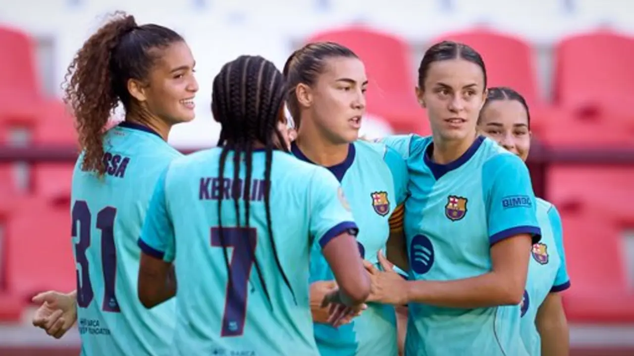logroño vs fc barcelona femení di Liga F