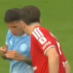 Harry Maguire Ungkap Pemicu Bentrok dengan Enzo Fernandez di Derby Manchester