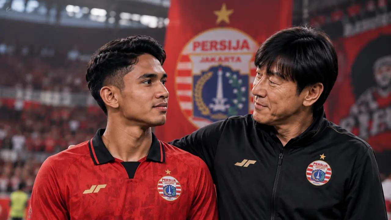 Marselino Ferdinan dan Shin Tae-yong
