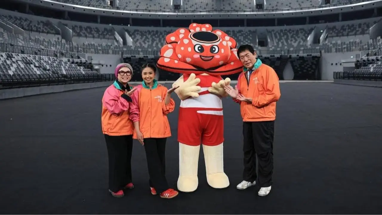 maskot Jakarta Gymnastics 2025