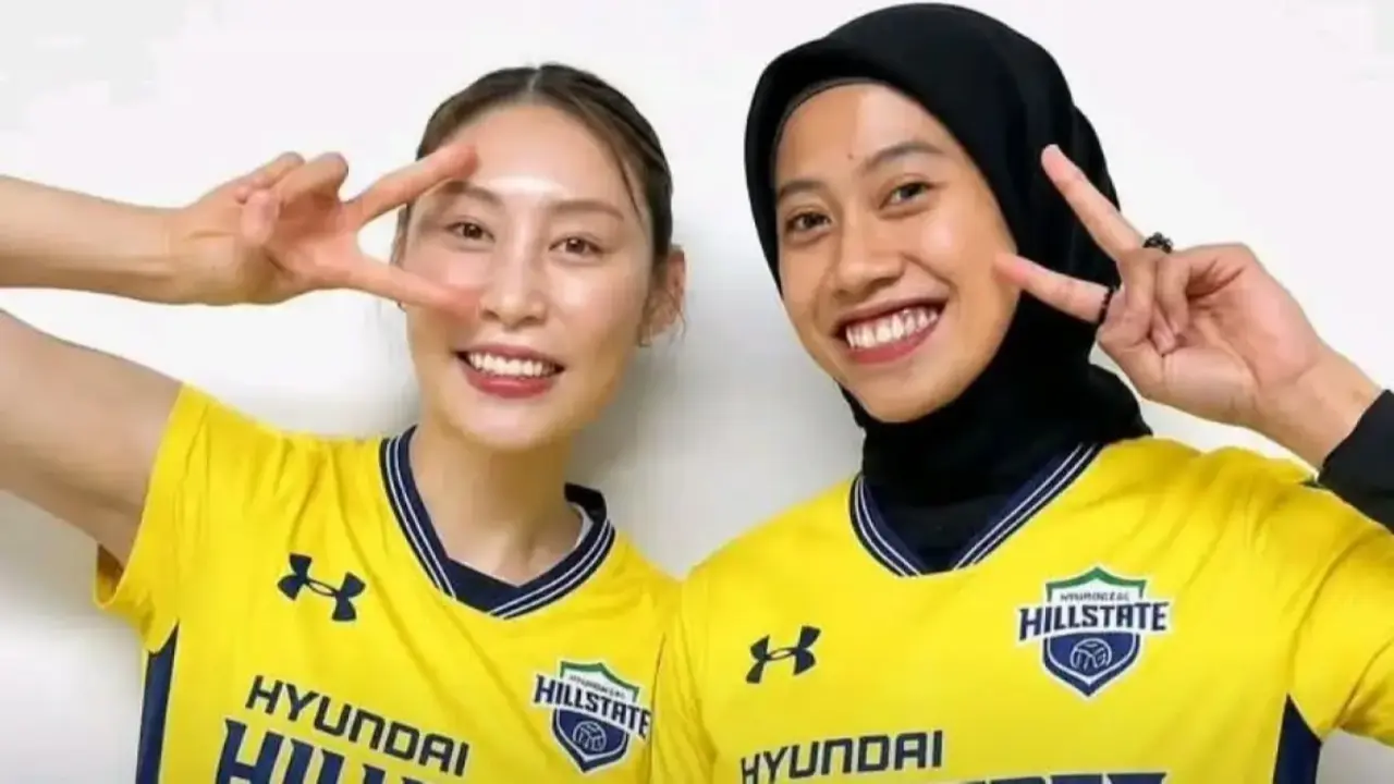 Megawati Hangestri dan Bae Yoo-na