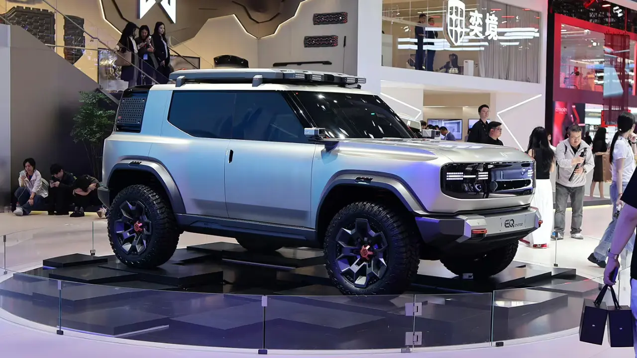 Mobil Dongfeng di pameran otomotif china