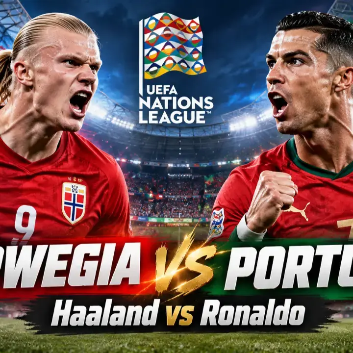 Norwegia vs Portugal di UEFA Nations League 2026, Duel Haaland vs Ronaldo Jadi Sorotan