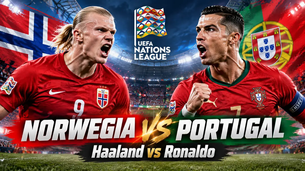 Norwegia vs Portugal di UEFA Nations League 2026