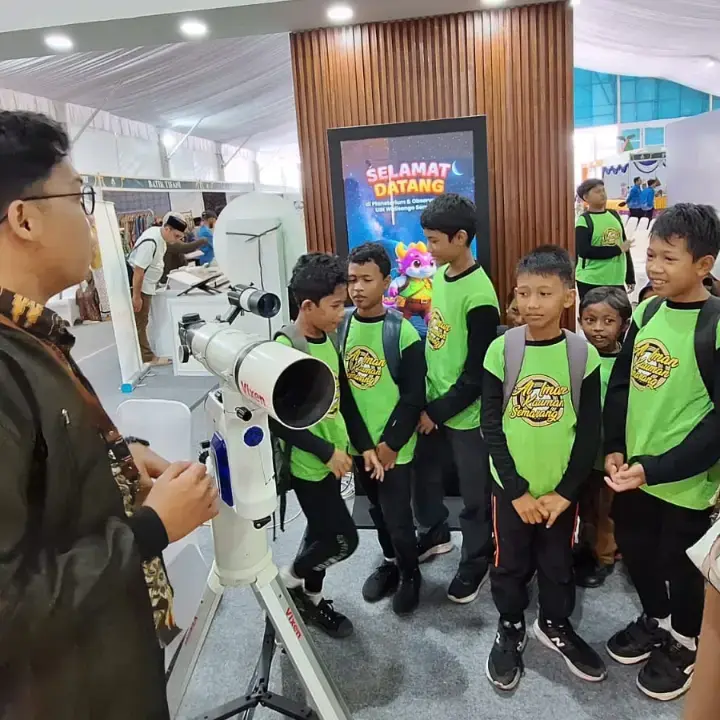 Ada Teleskop Computerized dan Theodolite di MTQ Nasional XXXI