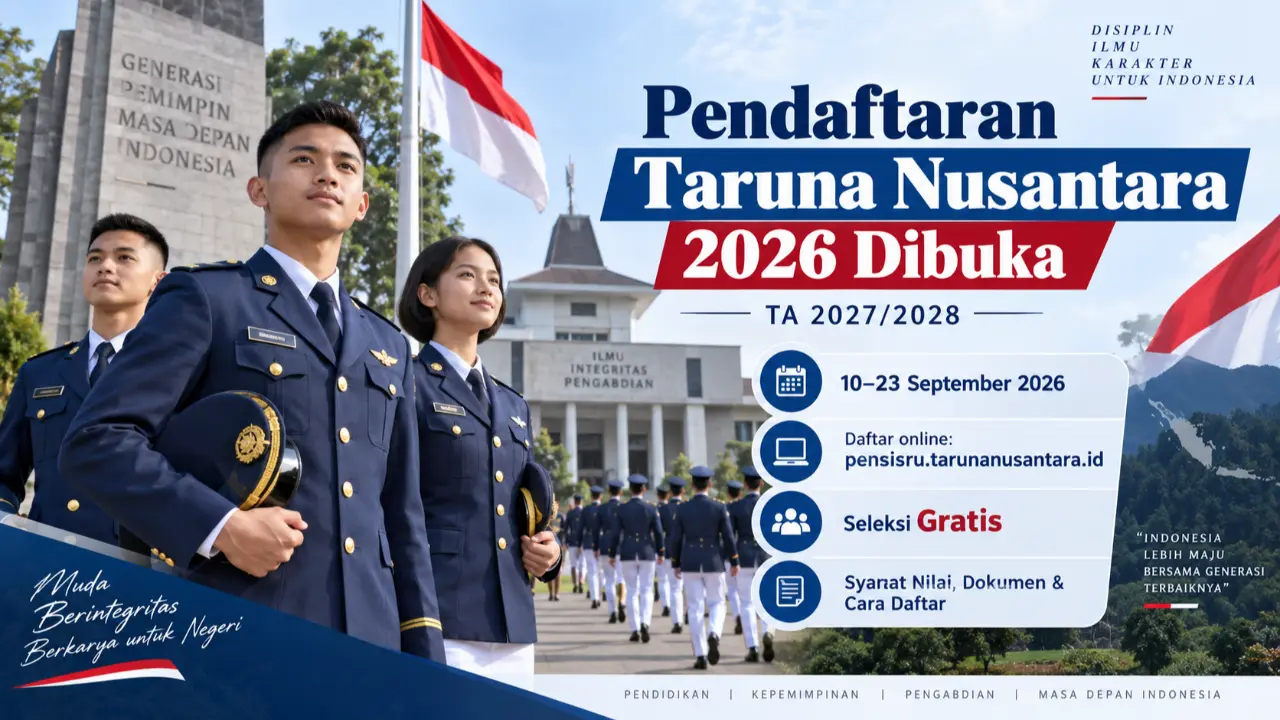 Pendaftaran Taruna Nusantara 2026