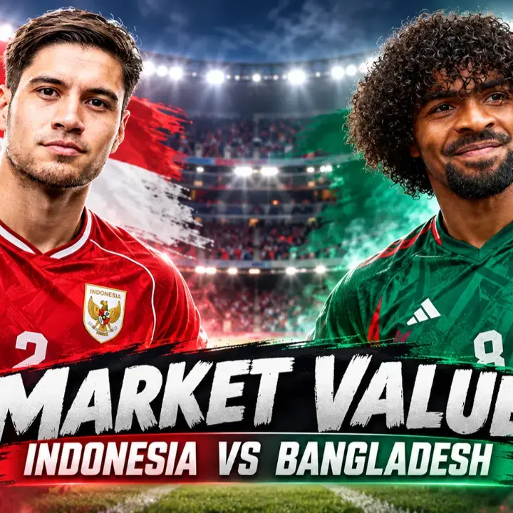 Perbandingan Market Value Indonesia vs Bangladesh, Skuad Garuda Unggul Lebih dari Tiga Kali Lipat
