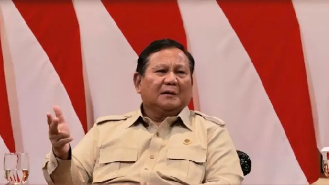 Presiden Prabowo Subianto di "Presiden Prabowo Menjawab"