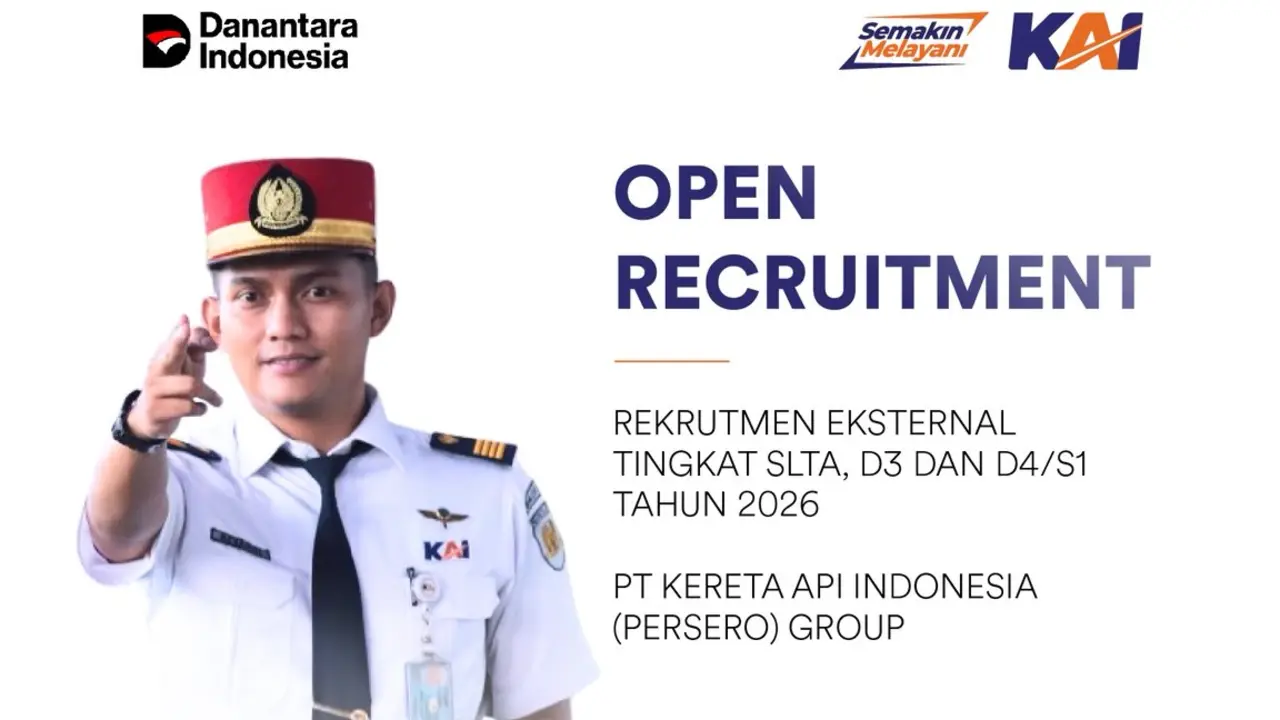 PT KAI Indonesia Open Recruitment