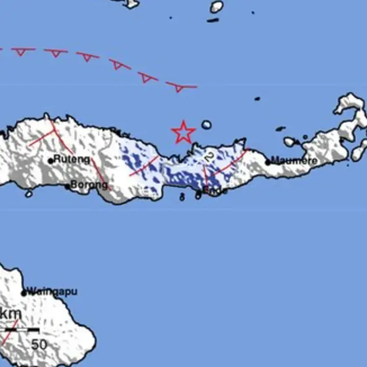 UPDATE Gempa Magnetitudo 4,1 Guncang Nagekeo NTT, Terasa hingga Kabupaten Sikka