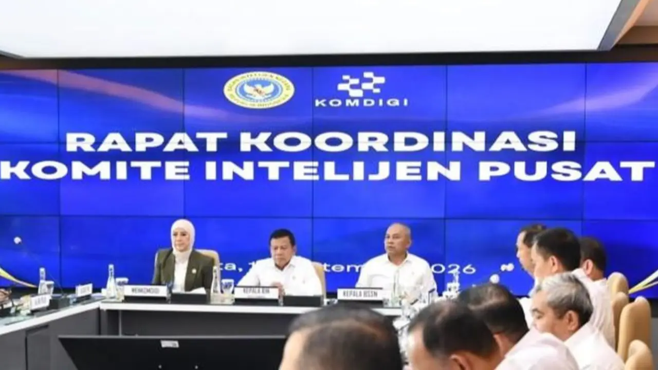 Rapat Koordinasi Komite Intelejen Pusat Sumber Komdigi