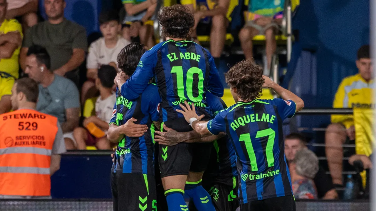 Real Betis Selebrasi Setelah Mencetak Goal
