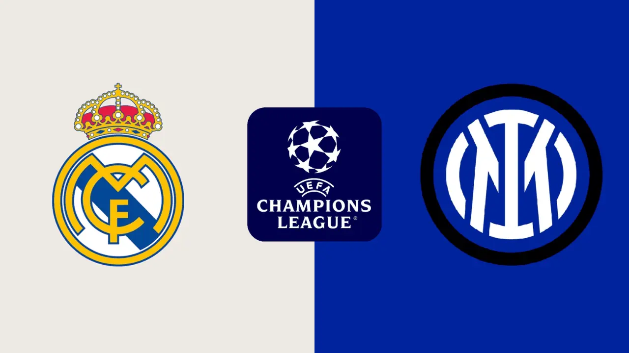 Real Madrid vs Inter Milan di Liga Champions 2026