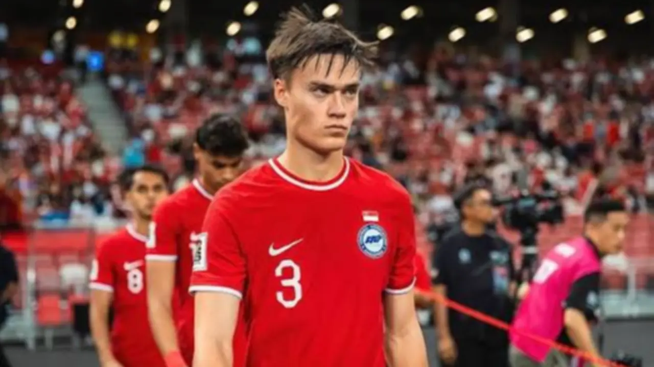 Ryhan Stewart Pemain bertahan timnas Singapura di FIFA ASEAN Games 2026