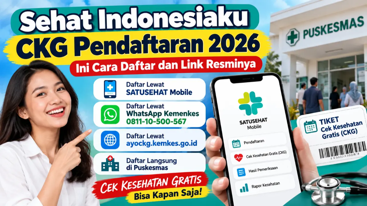 Sehat Indonesiaku CGK Pendaftaran 2026