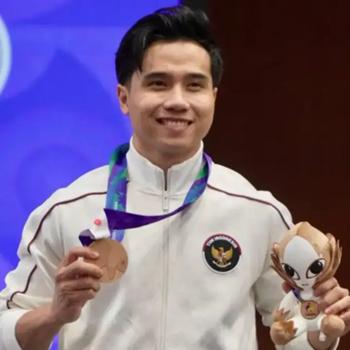 Seraf Naro Siregar Sumbang Medali Perunggu Wushu  Asian Games 2026