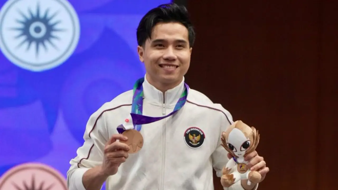 Seraf Nero Siregar sumbang medali perunggu wushu Asian Games 2026