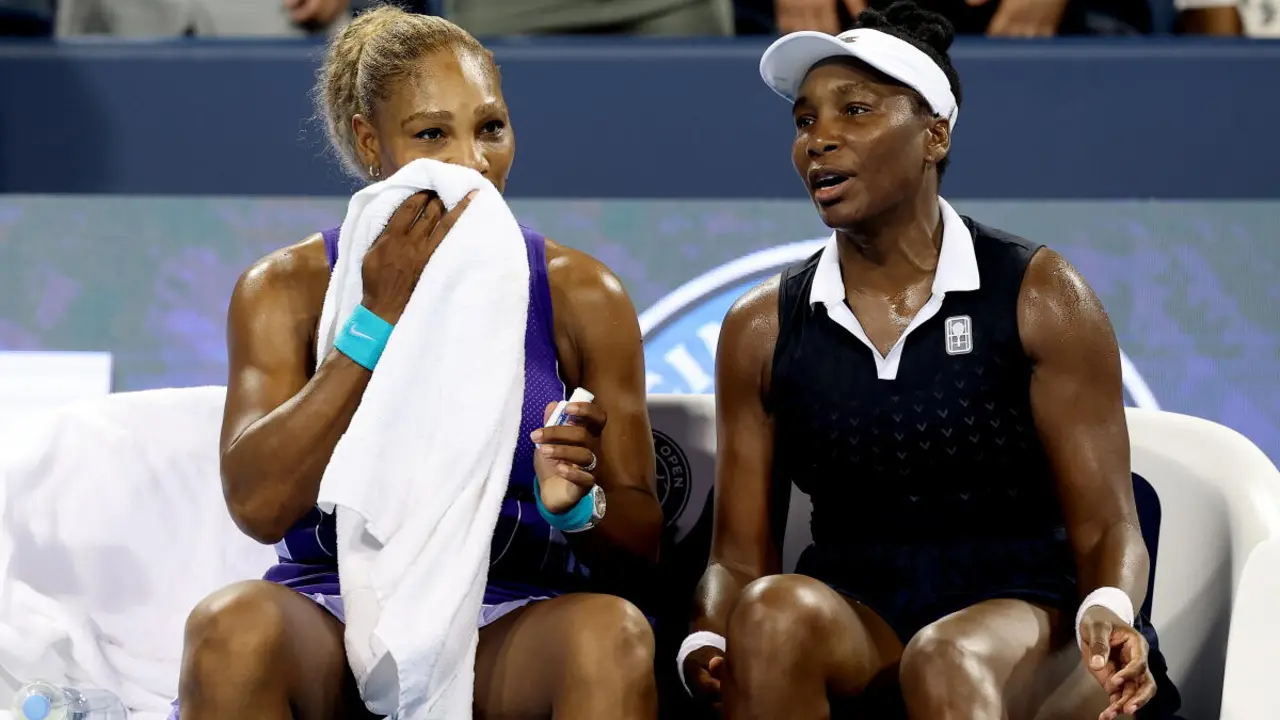 Serena dan Venus Williams di US Open 2026