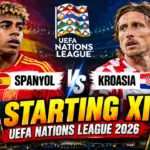 Starting XI Spanyol vs Kroasia di UEFA Nations League 2026, Yamal Starter, Modric Cadangan
