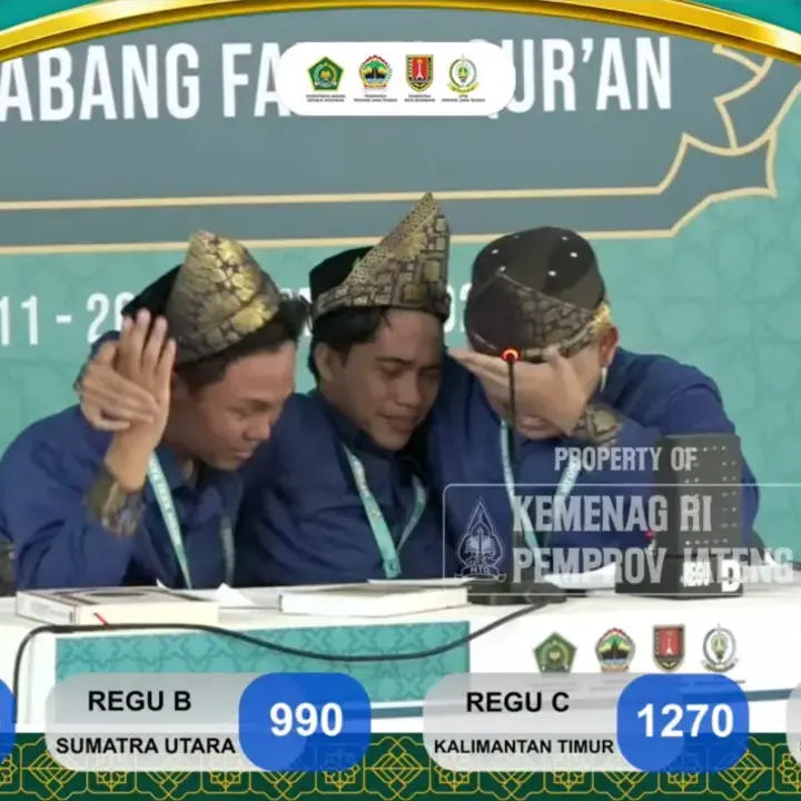 Sumatera Selatan Sabet Juara 1 Fahmil Qur’an Putra MTQ Nasional 2026