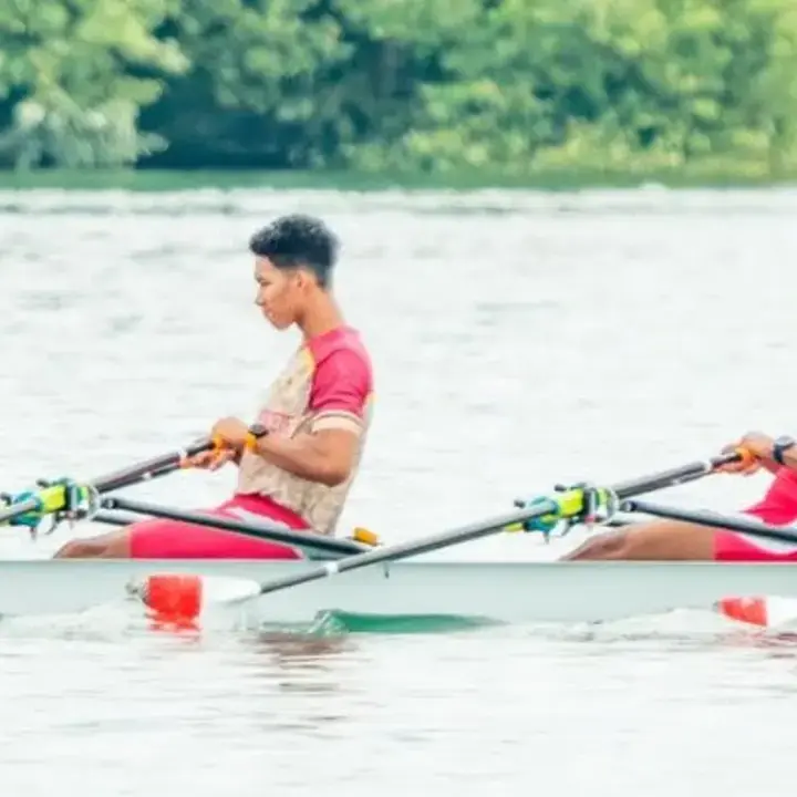 Tim Rowing Men’s Quadruple Sculls Indonesia Sumbang Medali Perak Asian Games 2026
