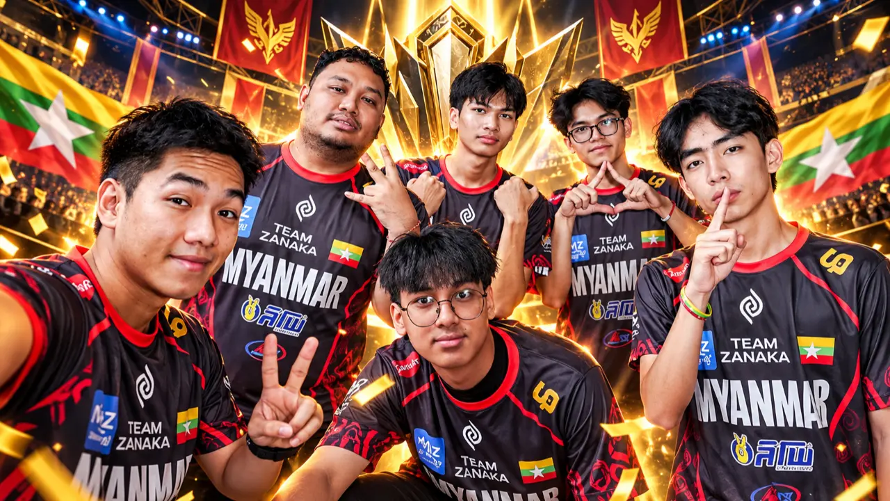Timnas Esports MLBB Myanmar