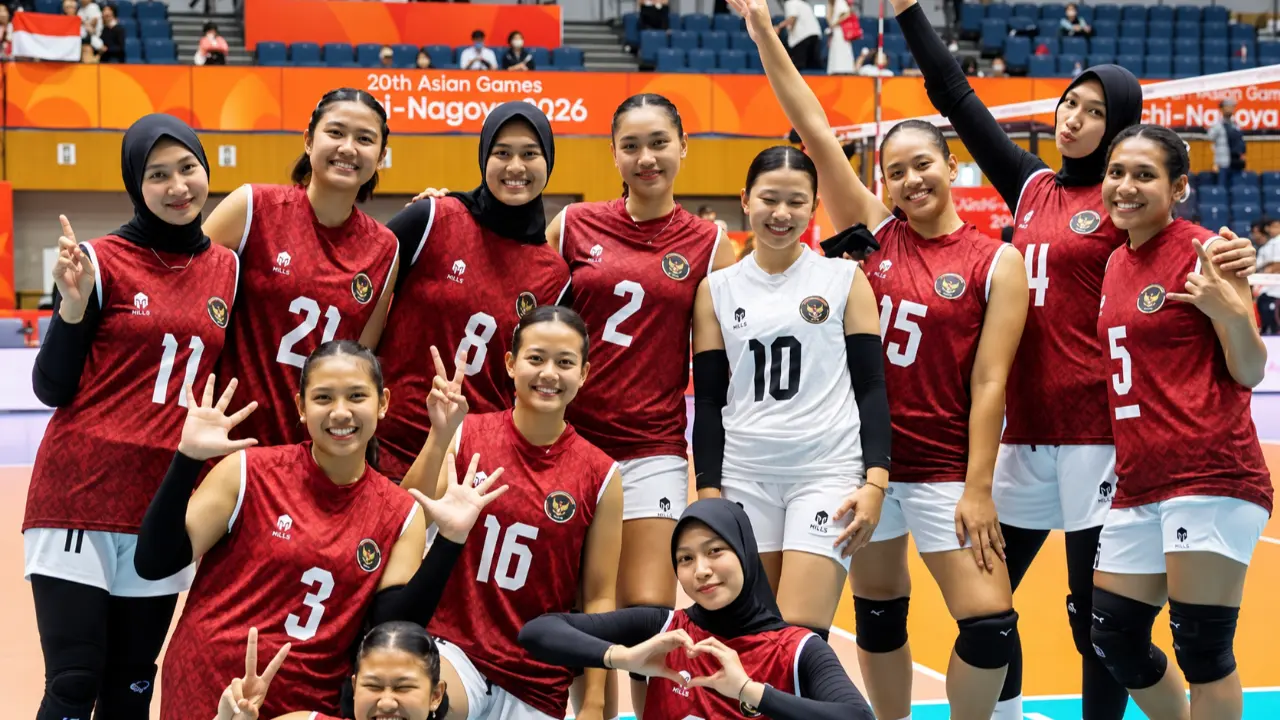 Timnas Voli Putri Indonesia di Asian Games 2026