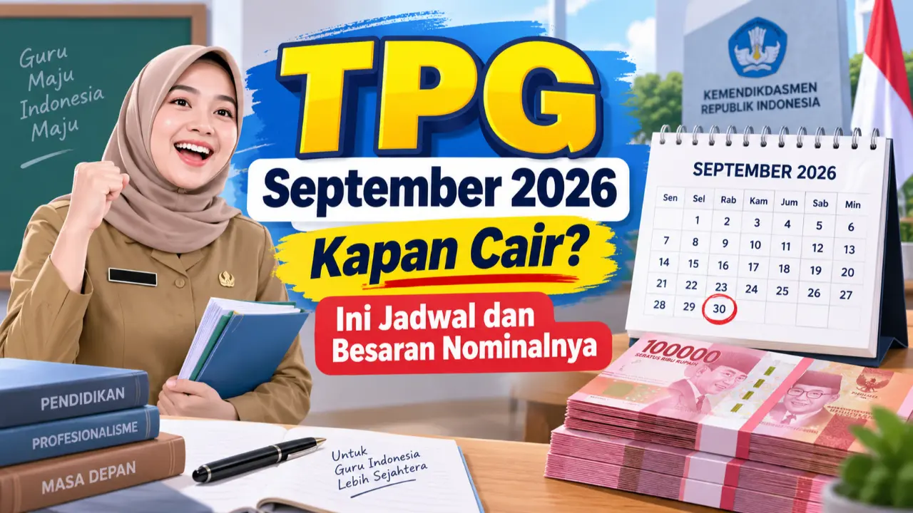 Tunjangan Profesi Guru September 2026